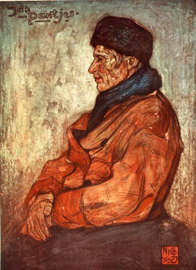 An Old Fisherman by Nico Jungman